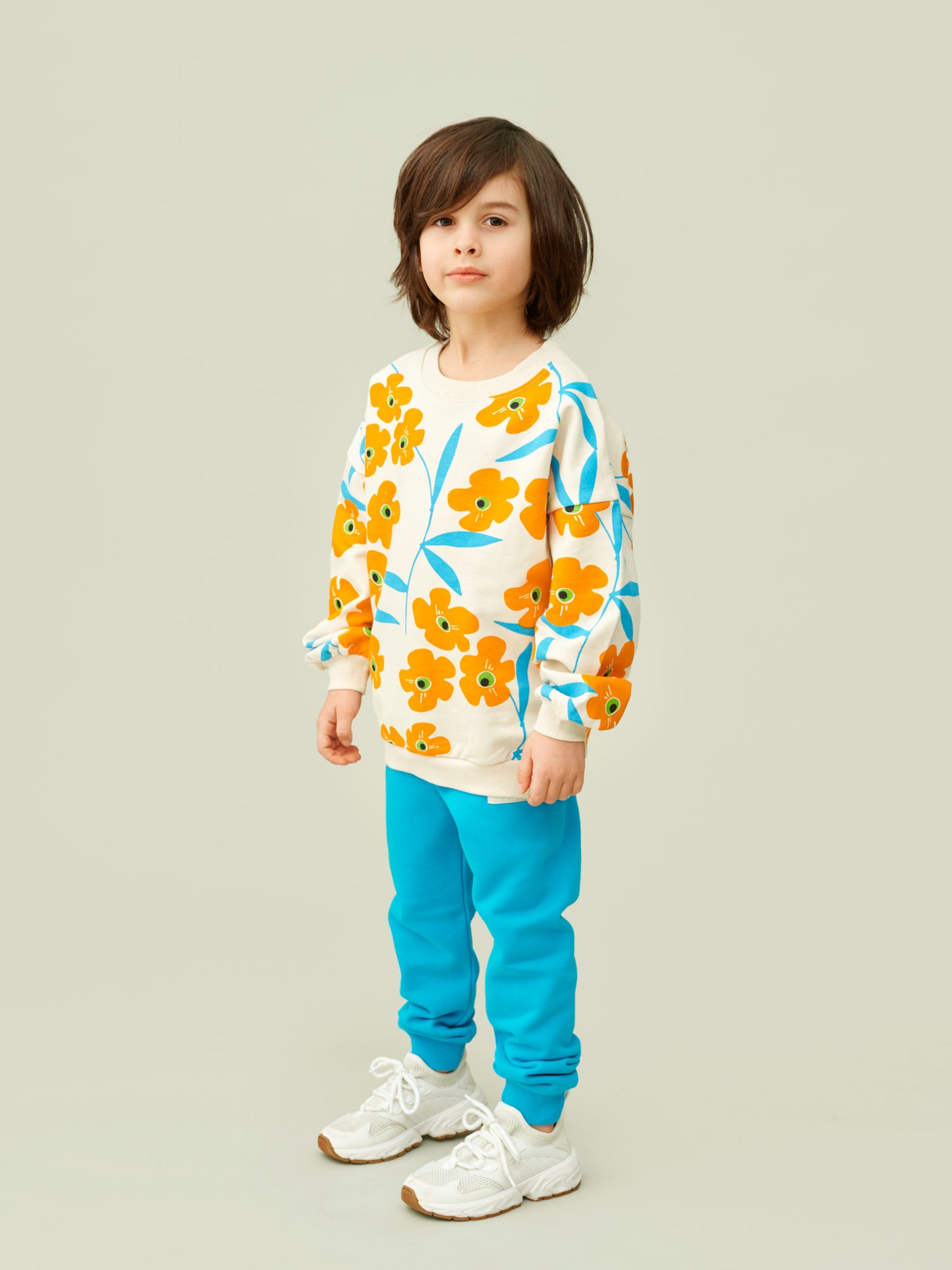 Children's Happy Blooms Sweatshirt