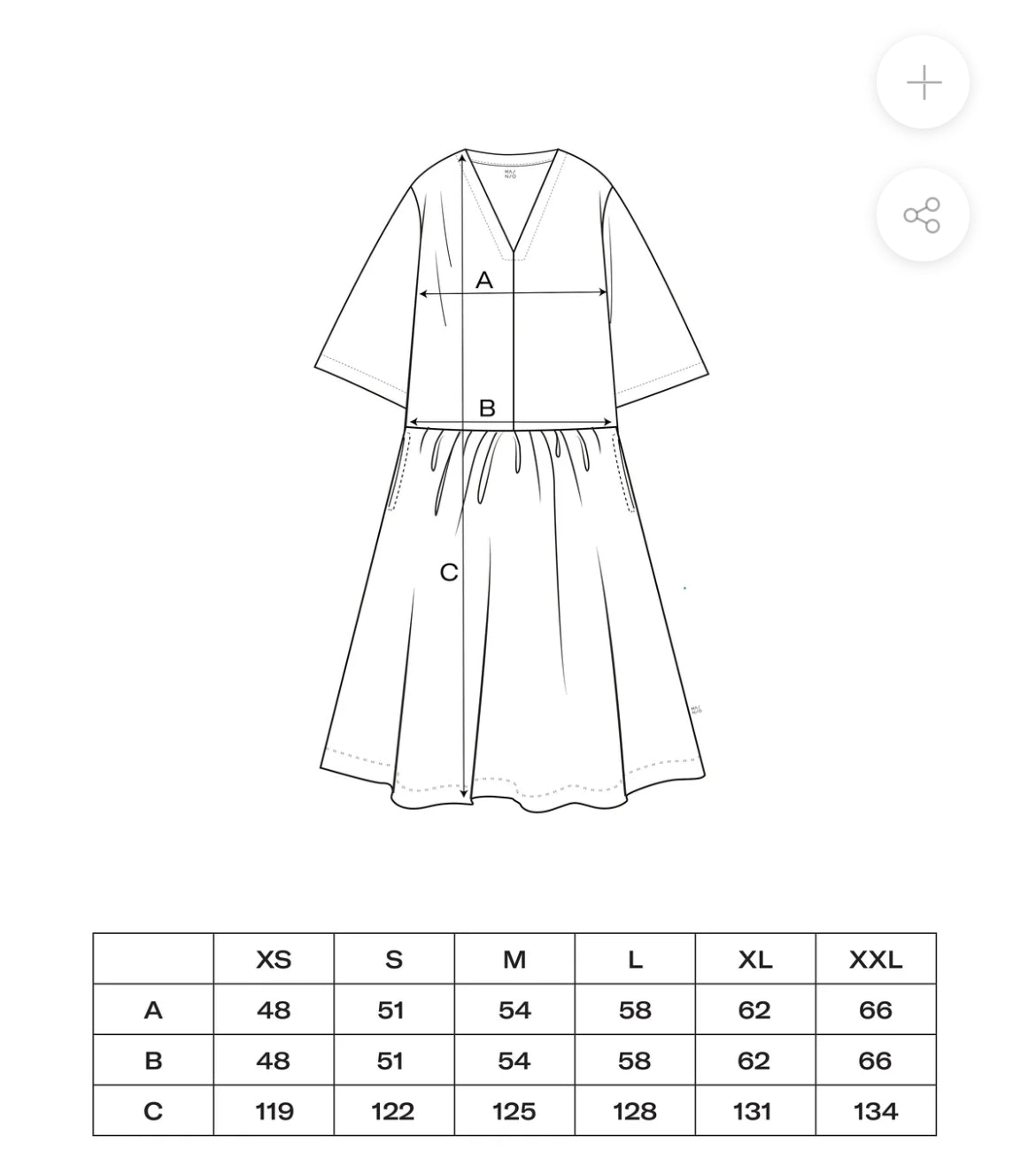 Adult Lively Muslin Dress