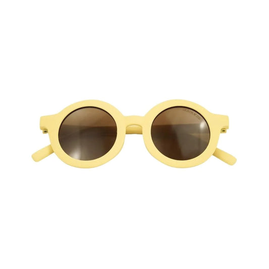 Original Round | Eco Bendable Polarized Sunglasses - Mellow Yellow