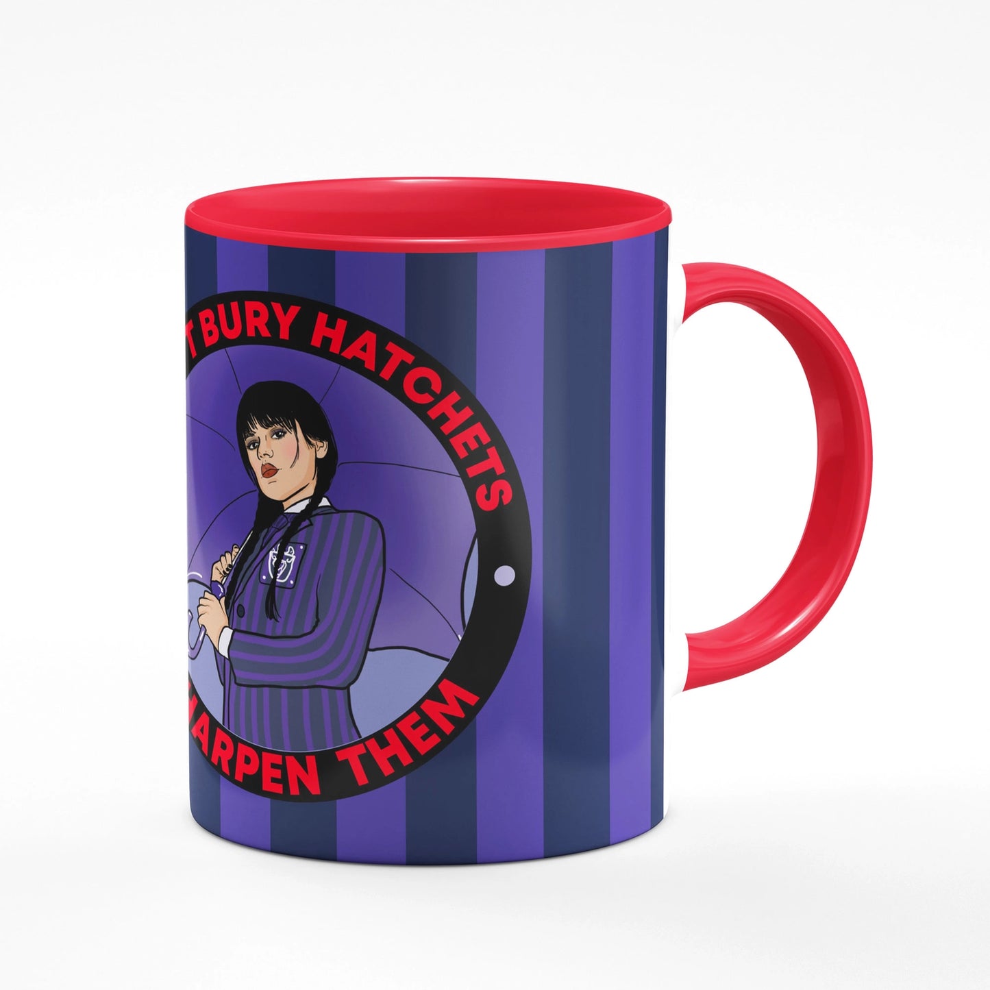 Wednesday Addams Red Mug