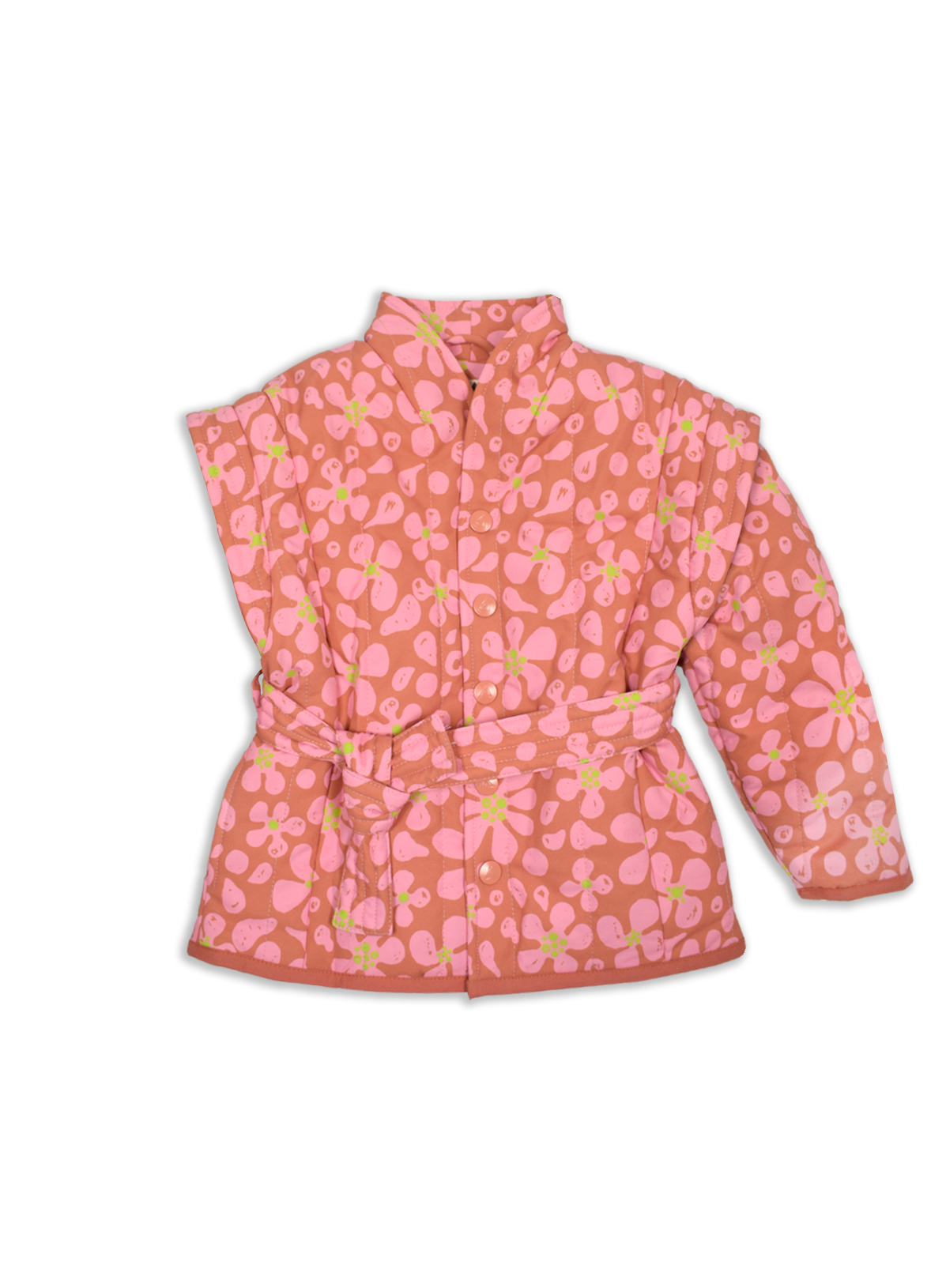 Children's Handmade Pink Floral Jacket
