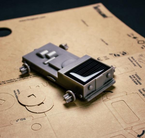 Autogami solar toy car - Red Retro Firetruck (AS SEEN ON THE TOY SHOW 2023)