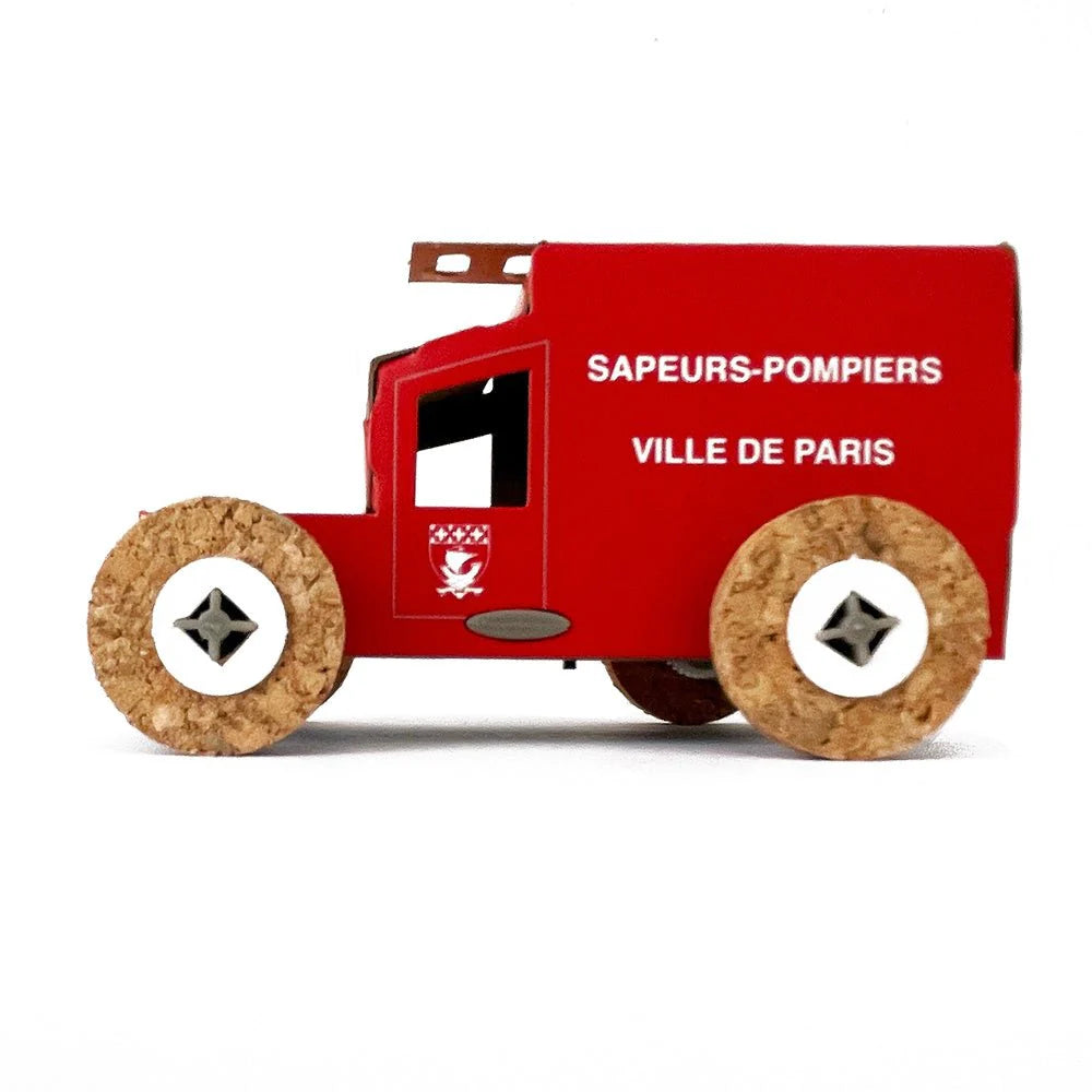 Autogami solar toy car - Red Retro Firetruck (AS SEEN ON THE TOY SHOW 2023)