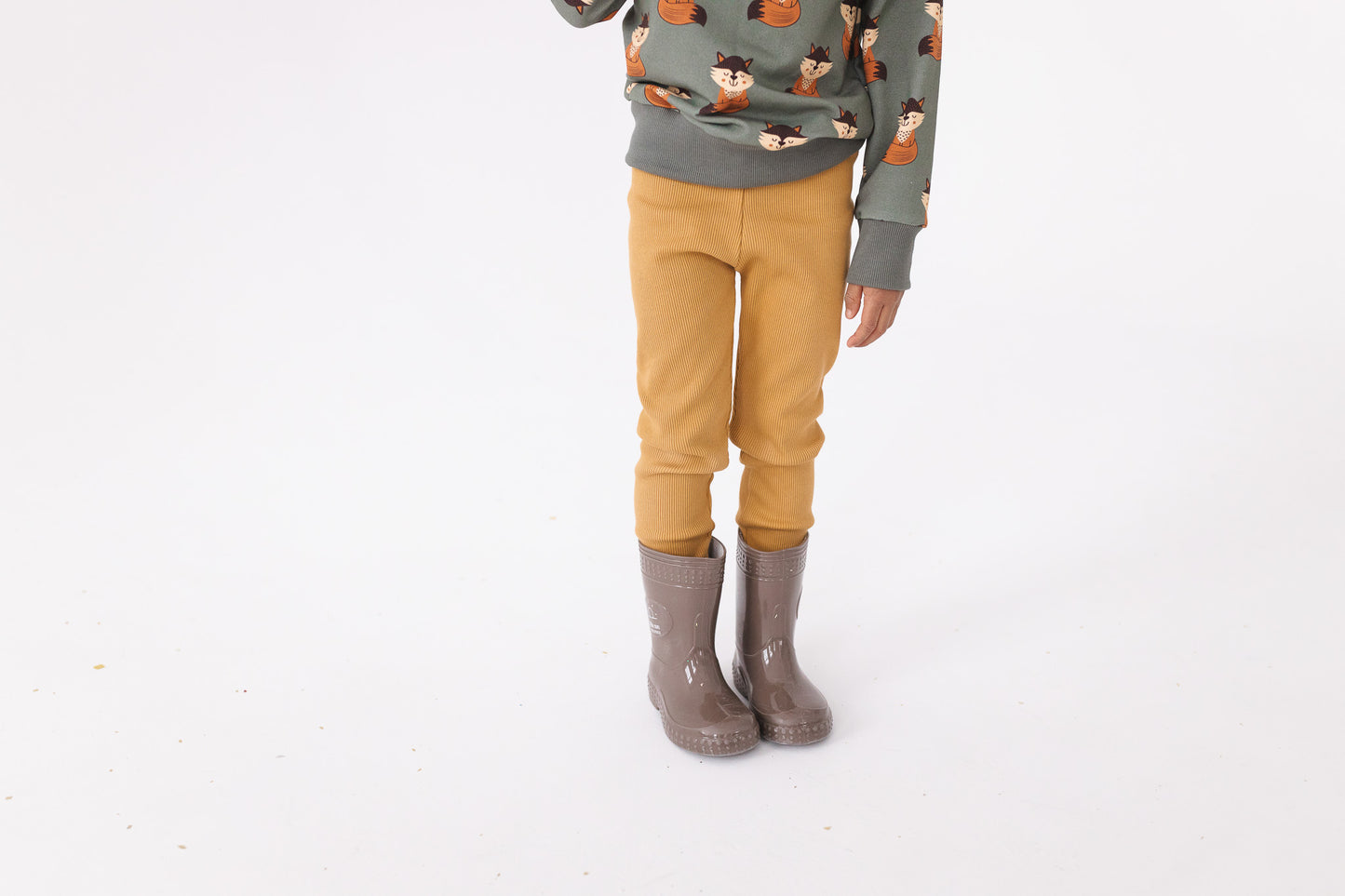 Children's Mustard Rib Legging