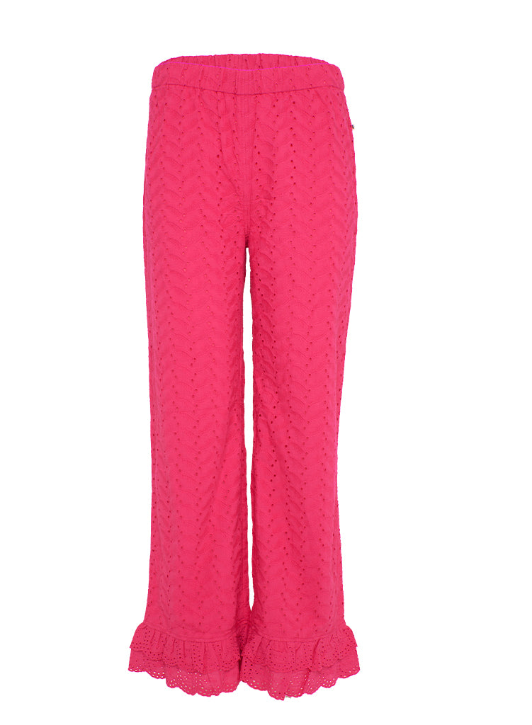 Adult Magenta Wide Leg Trousers (AM AYA WO 03)