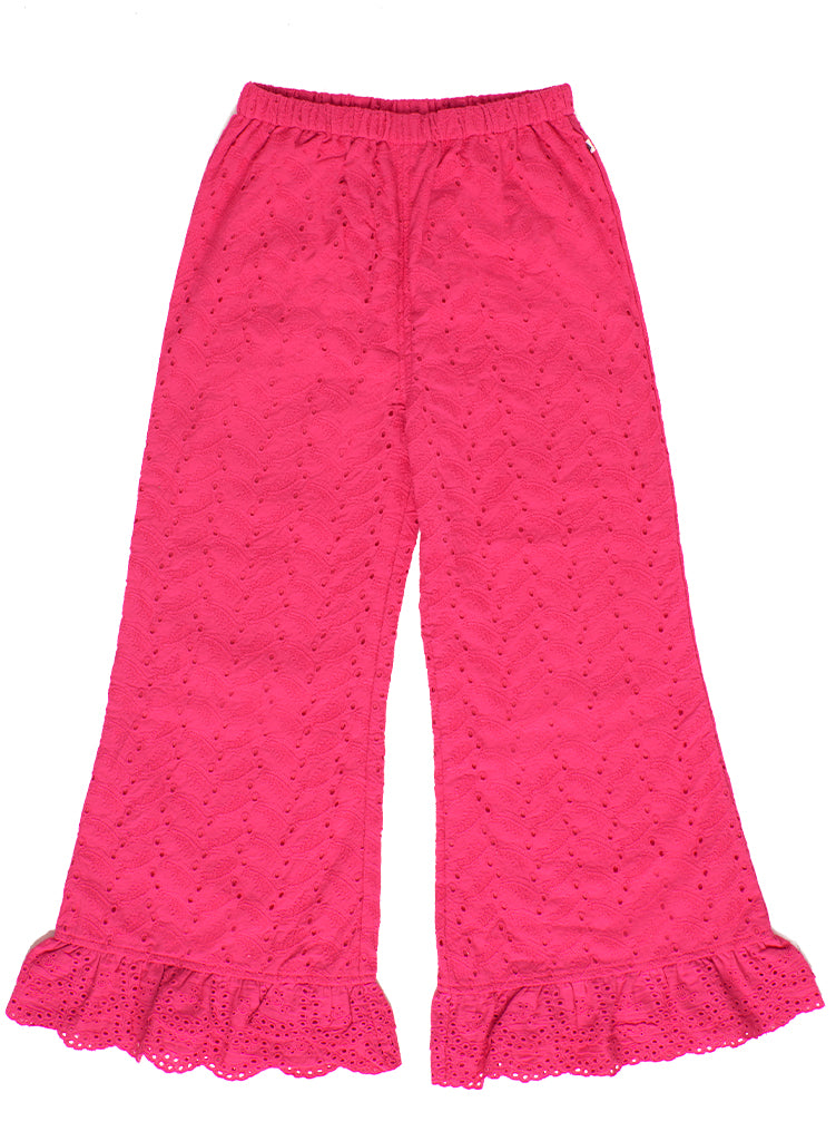 Children's Magenta Wide Leg Trousers (AM AYA 03)