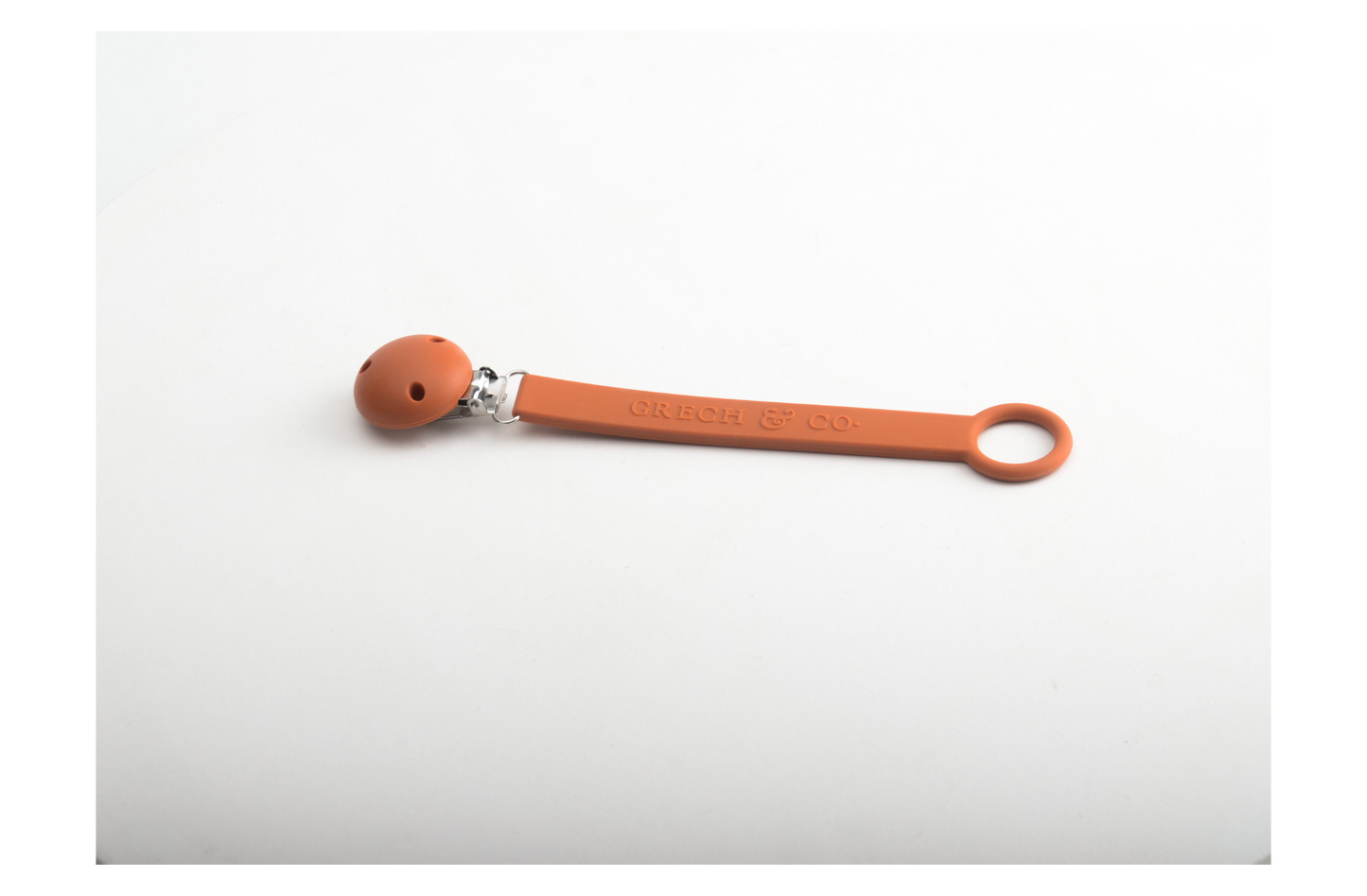 LUXURY SOOTHER CLIP -RUST