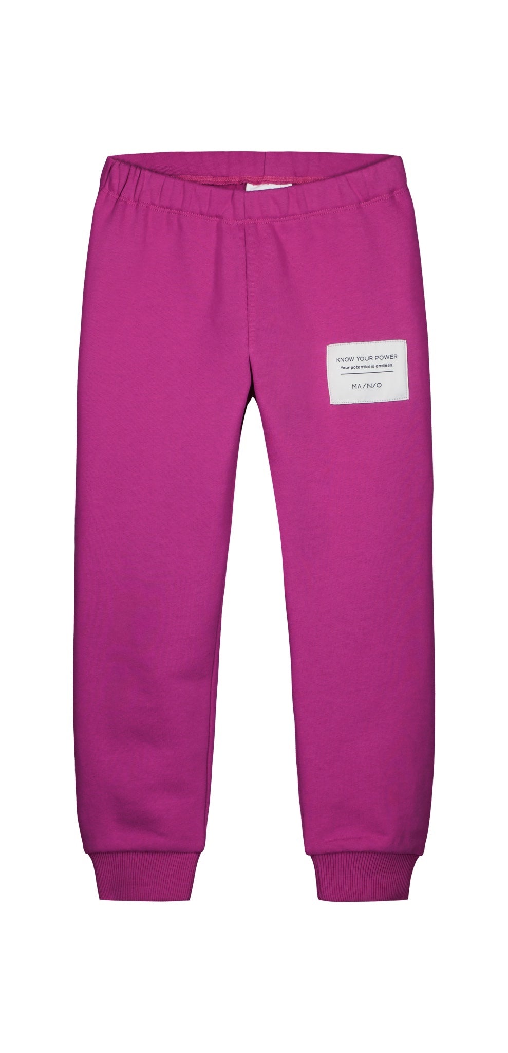 Children's Superpower Sweatpants in fuchsia