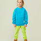 Children's Superpower Sweatpants in Lime