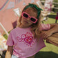 Children's Bubblegum Pink Love Top