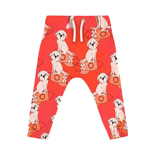 Children's Orange Cosmo Dog Pants