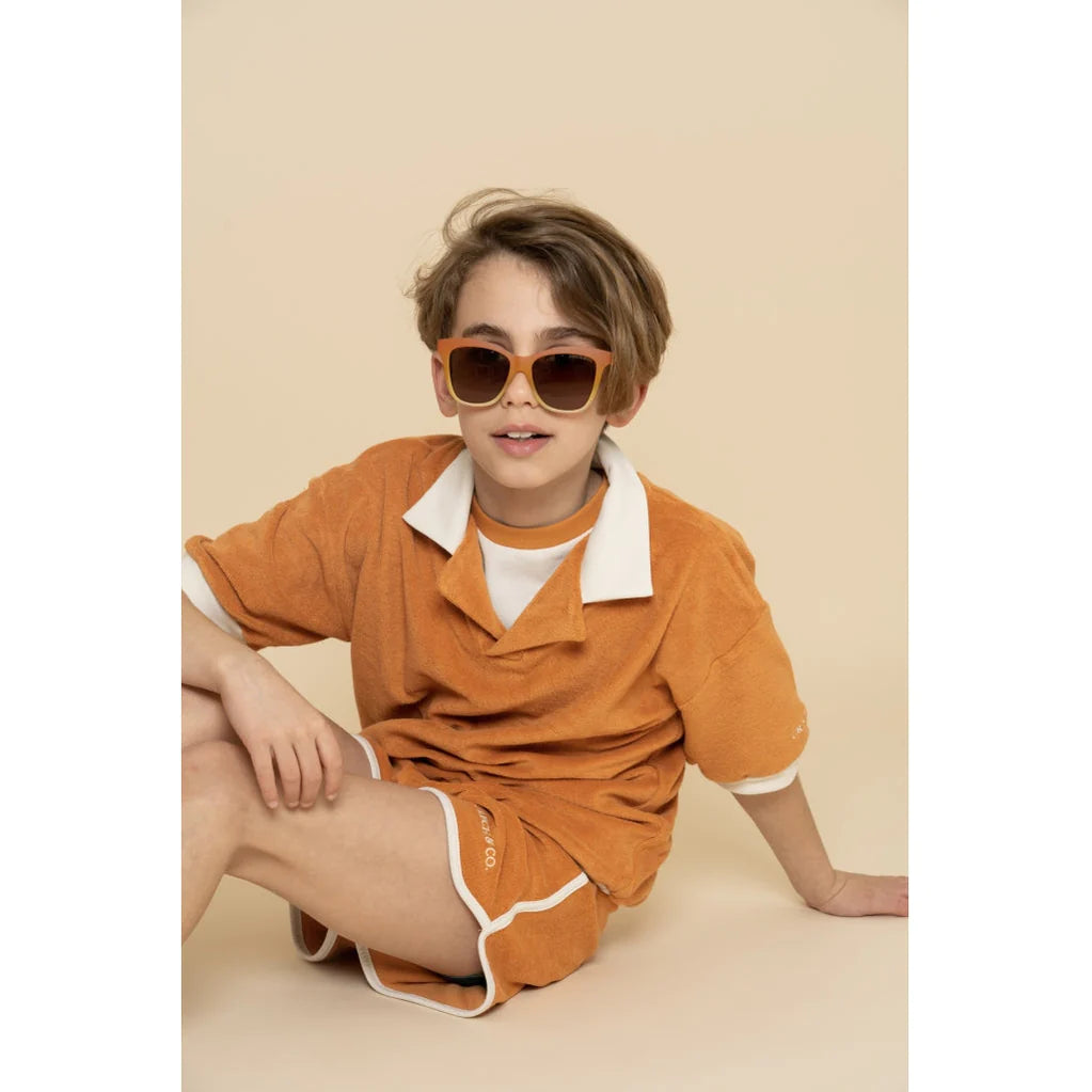 ICONIC WAYFARER | POLARIZED SUNGLASSES | JUNIOR 9-14y - Sienna Ombre