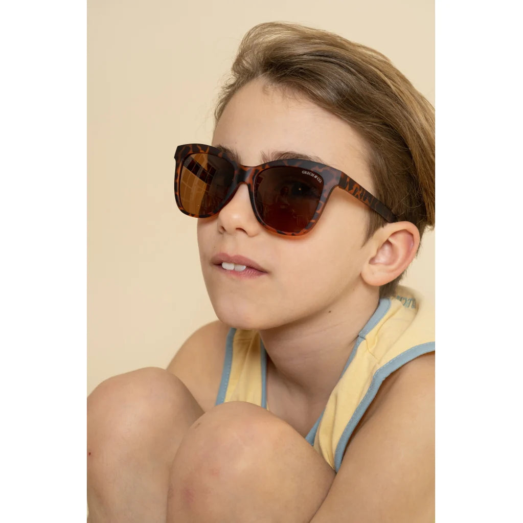 ICONIC WAYFARER | POLARIZED SUNGLASSES | JUNIOR 9-14y - TORTOISE