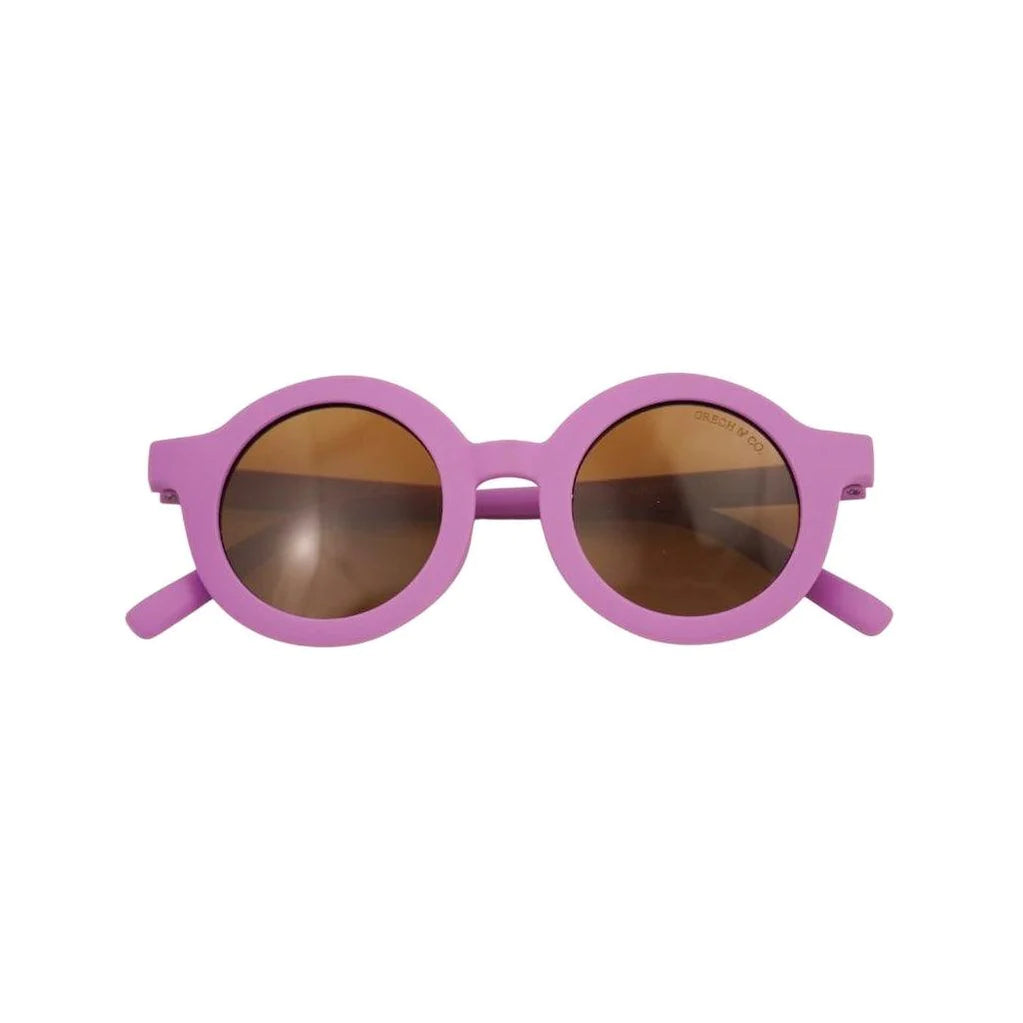 Original Round | Eco Bendable Polarized Sunglasses - Aster Purple