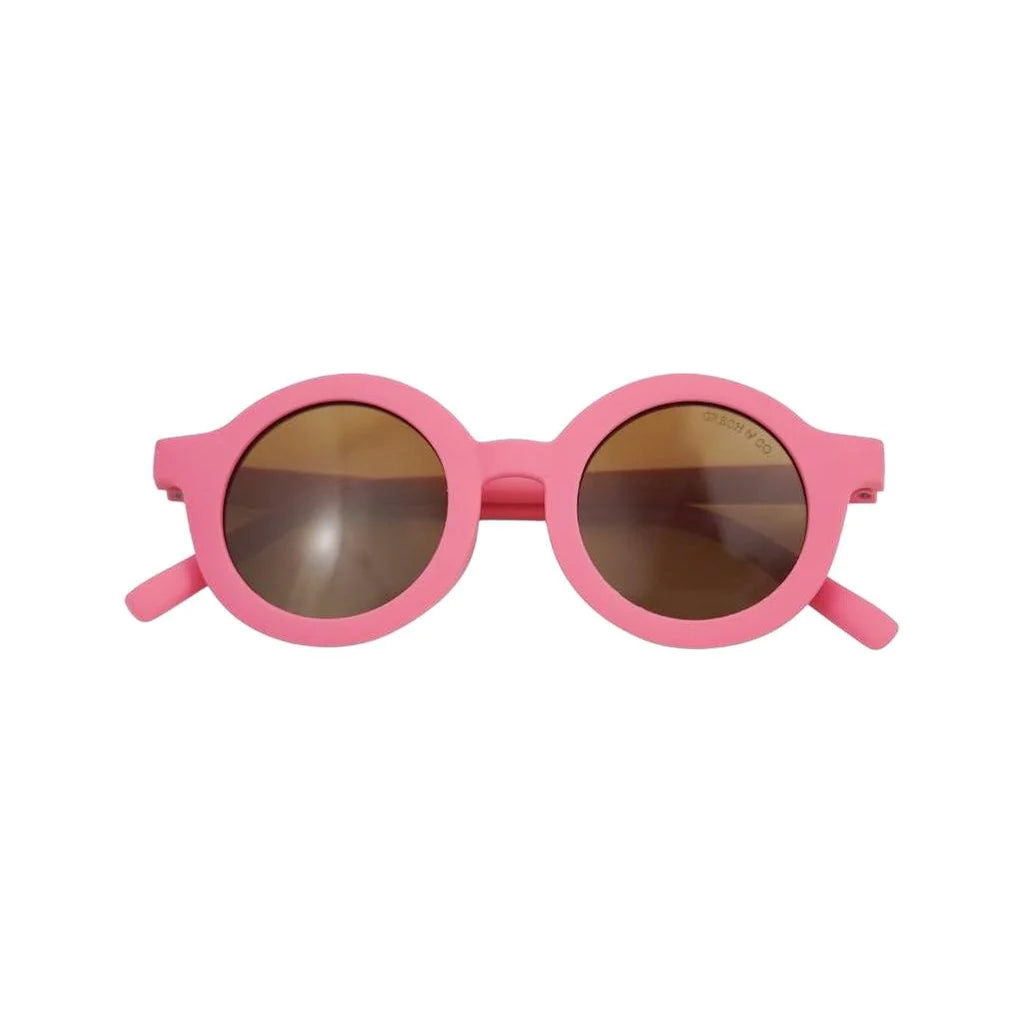 Original Round | Eco Bendable Polarized Sunglasses - Bubblegum Pink