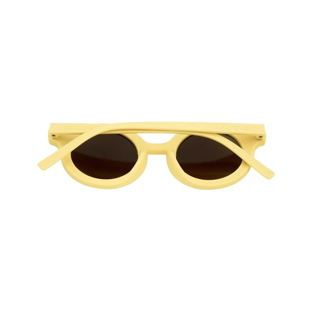 Original Round | Eco Bendable Polarized Sunglasses - Mellow Yellow