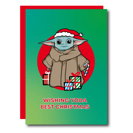 Wishing Yo Da Best Christmas Card