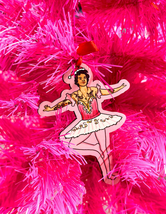 Harry Ballerina Christmas Ornament