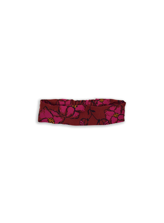 Pink Floral Headband AM.Moise.02