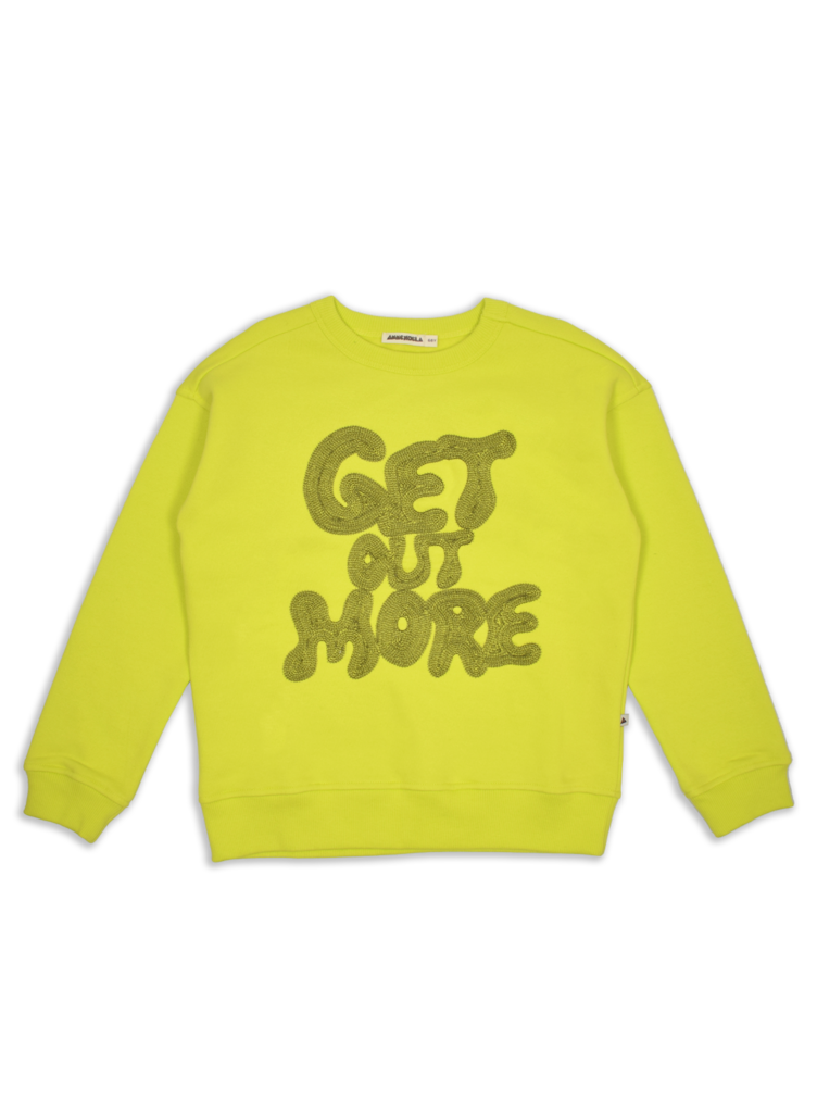 Flourescent Get Out More Sweater AM.Rocky.52