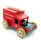 Autogami solar toy car - Red Retro Firetruck (AS SEEN ON THE TOY SHOW 2023)
