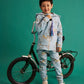 Children's Blue Bike Pants