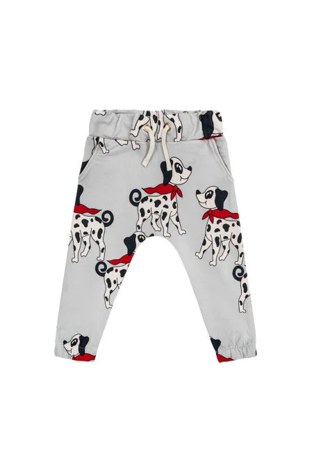 Children's Grey Dalmatian Dog Pants