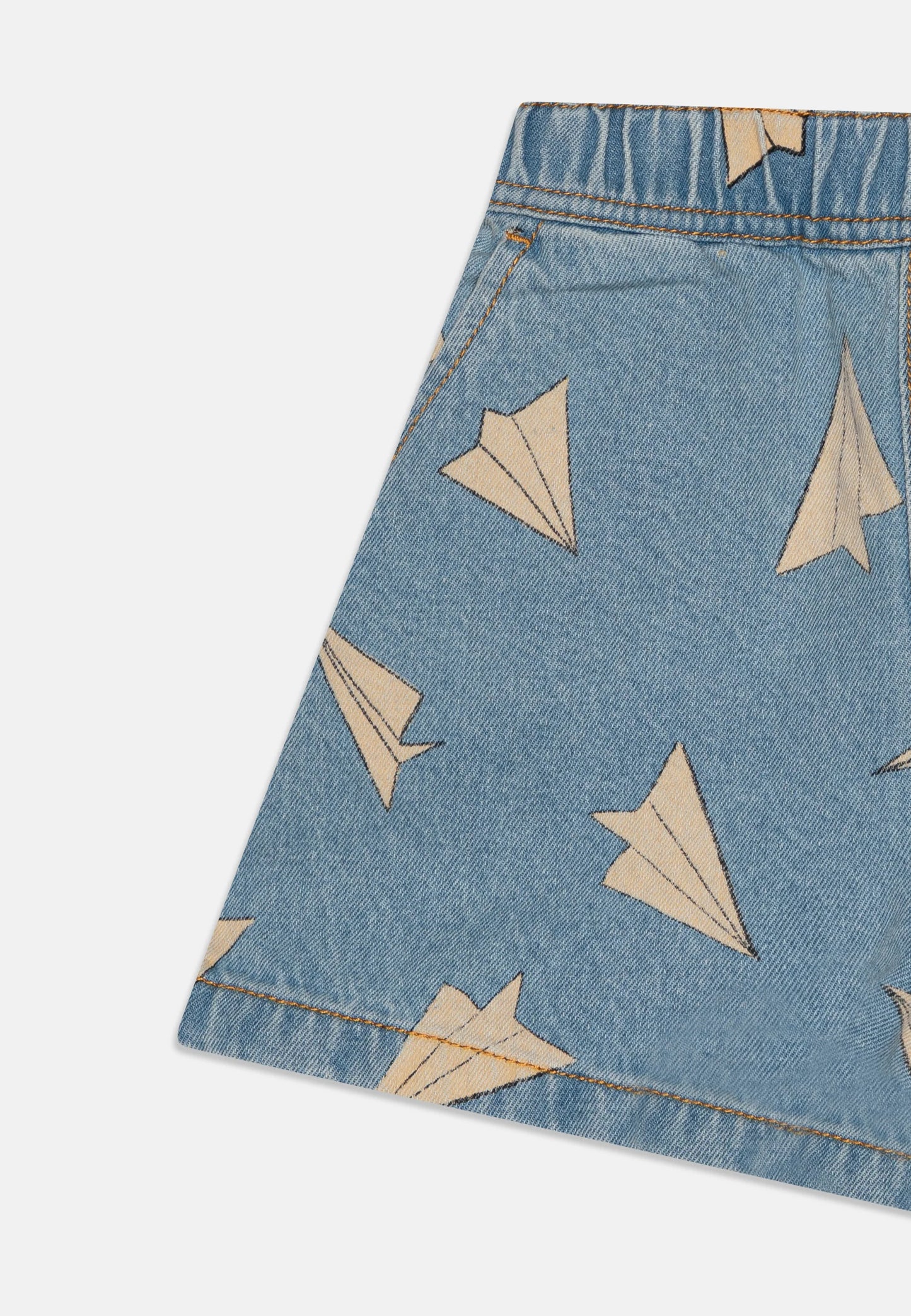 Paper Aeroplane Denim Shorts