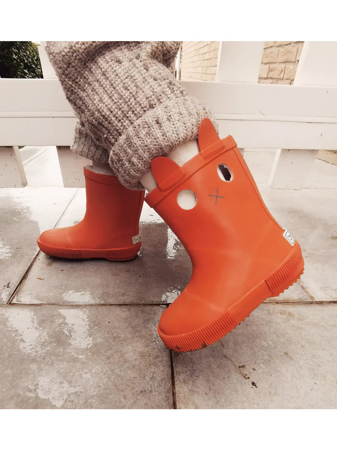 Thermo Lookicat Brick Rain Boots
