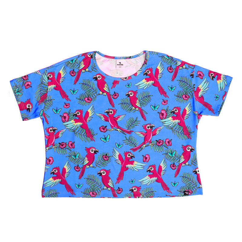 Blue Parrot Organic Short Sleeve T-Shirt