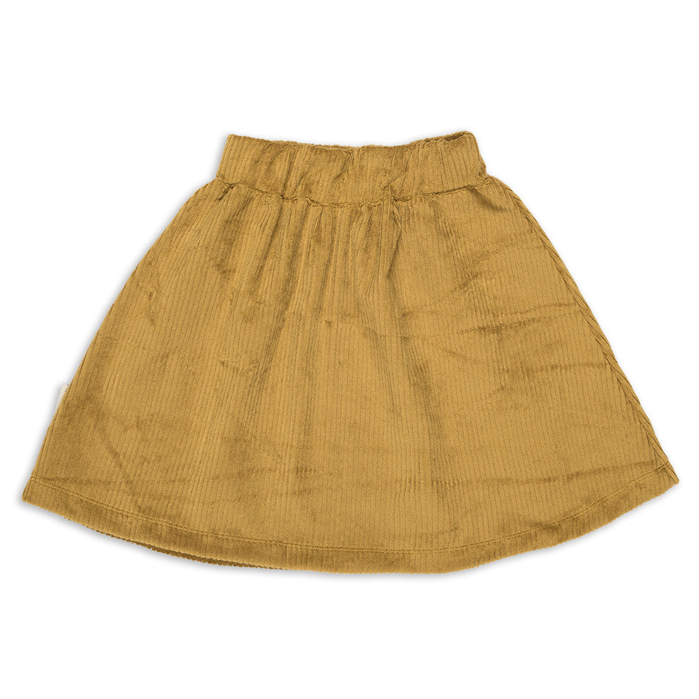 Children's Mustard Cord Skirt