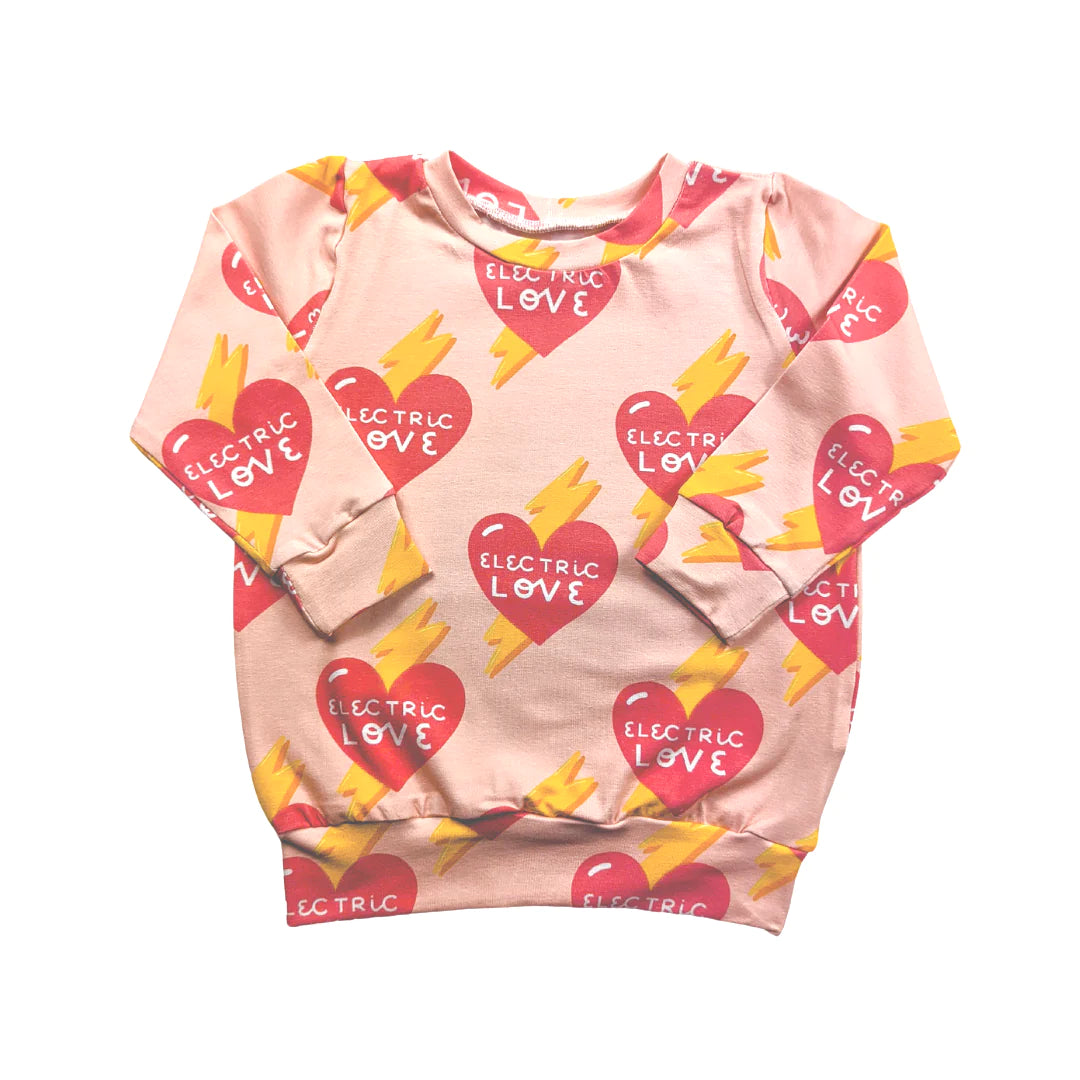 Electric Love Sweater LAST ONE 1-2Y