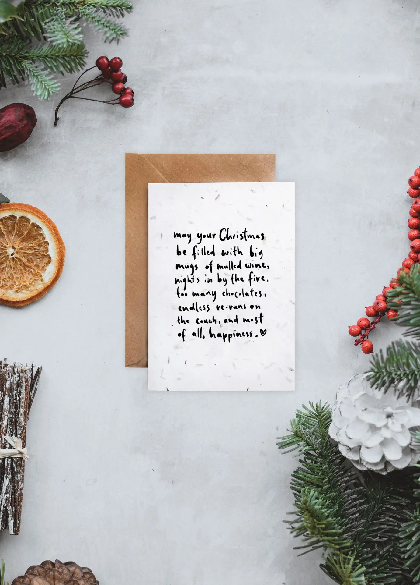 A Christmas Message | Plantable Christmas Card
