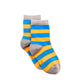 Polly & Andy Bamboo Blue & Orange (Seamless toe) Super Soft Socks
